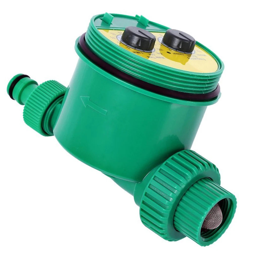 Garden Irrigation Timers 3/4in Thread Sprinkler Watering Water Controller 15mm Hose Connector Battery Powered Gardening Tool