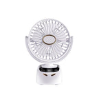 Portable Desktop Wireless Clip-on Electric Fan 2000mAh Battery Outdoor Travel Portable Electric Mini Fan for Baby Stroller Cart