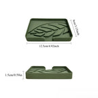 Kitchen Sink Sponge Holder Silicone Soap Dish Bar Soap Holder Self Draining Anti-slip Storage Rack Bathroom Kitchen Supplies