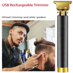 USB Rechargeable Electric Hair Clipper, Cordless Hair Trimmer Set For Hair Cutting, Professional Trimmer Shaver Trimmer Beard