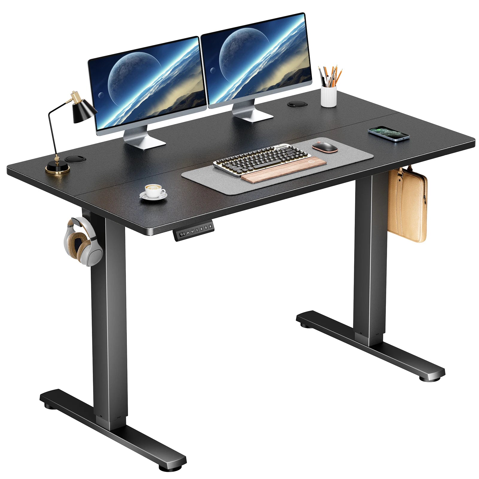 JHK Electric Standing Desk - 40x24 Inch Adjustable