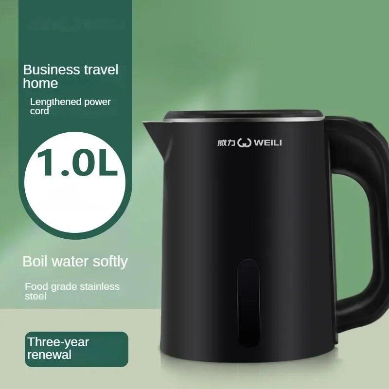 Tea Electric Water Kettle1L Portable Travel Water Smart Boiler Bottle Mini Coffee Healthy Electrilc Keettle For Home Office