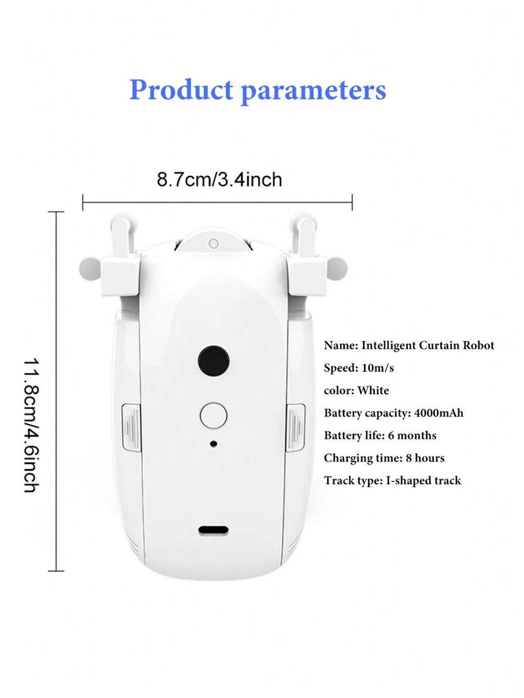 Smart Curtain Opener Bluetooth Remote Control Electric Curtain Motor Tuya Voice Control Wireless Curtains Robot T/U Track