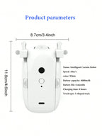 Smart Curtain Opener Bluetooth Remote Control Electric Curtain Motor Tuya Voice Control Wireless Curtains Robot T/U Track