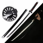 104cm Demon Slayer Bright Katana LED Light Sword Kimetsu No Yaiba Anime Cosplay Prop Real Size Japanese Katana Samurai Sabre