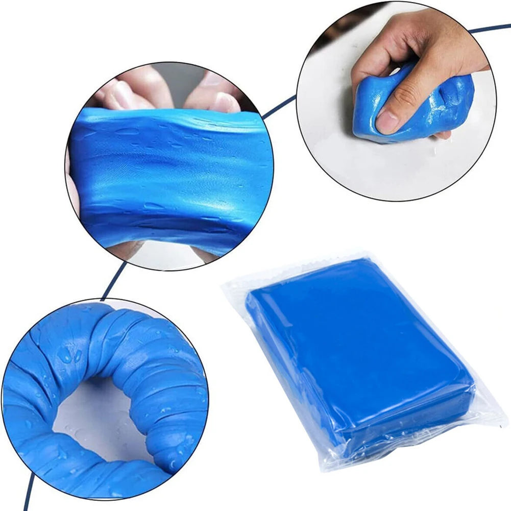 5Pcs Car Clay Bar Blue Vehicle Detailing Magic Cleaning Mud Car Cleaning Clay Bar Auto Detailing Cleaner Tool