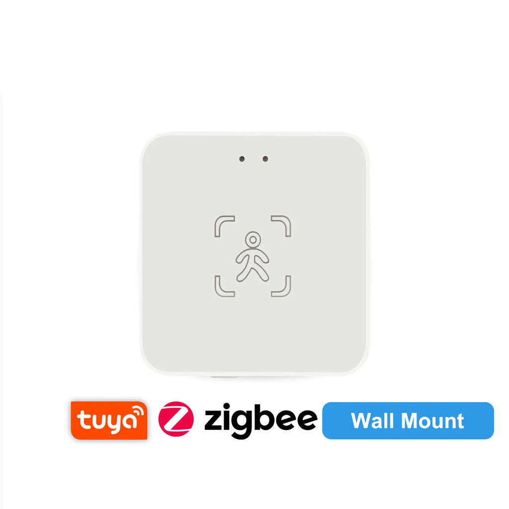 Tuya WiFi / Zigbee Human Presence Detector,Luminance/Distance Detection,  Smart Human Body PIR Sensor Support Home Assistant