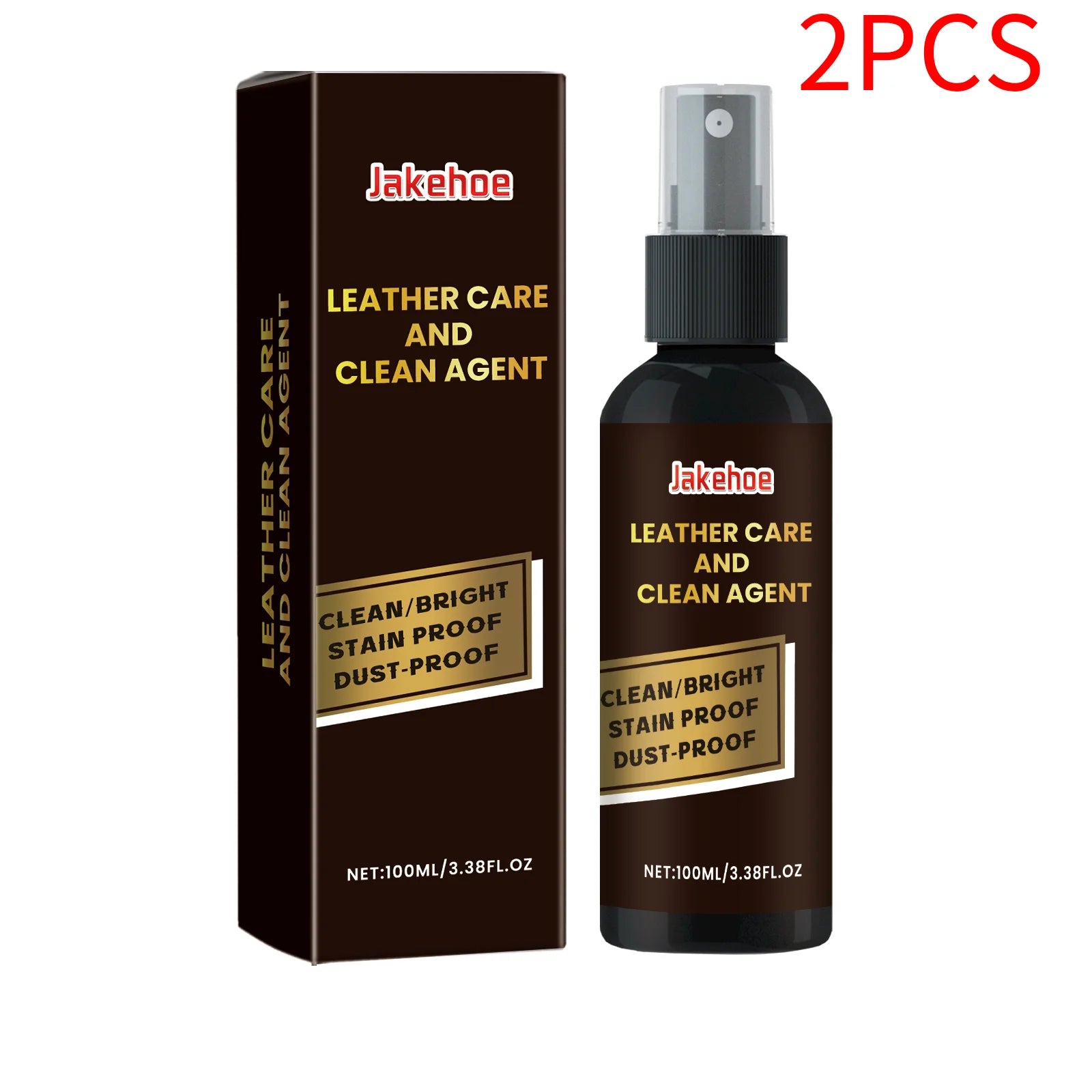 100/200ml Leather Jacket Cleaner & Conditioner - Professional Grade for Jackets, Sofas & Bags - Stain Remover, Restores Color
