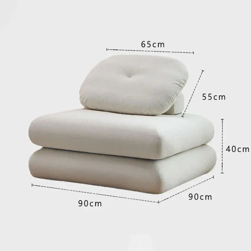 Single Sofa Bed Recliner Lounger Convertible Tatami Sofas Sets Tiny House Relaxing Giant Pouf Luxury Comfort Bedroom Furniture