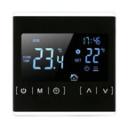 110V 120V 230V All Touch Screen Temperature Controller Thermoregulator Black Back Light Electric Heating Room Thermostat