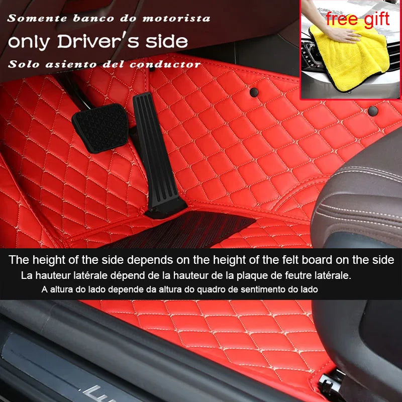 Car Floor Mat For Opel Corsa D 2007~2014 Waterproof Rug Cubre Pisos Para Autos Car Mat Floor Interior Decoration Car Accessories