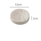 Luxury Travertine Bathroom accessories Toothbrush Holder Soap Dispenser Dish Natural Marble Home Modern Decoration