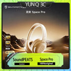 SoundPEATS Space Pro Headphones Wireless with Microphone Active Noise Reduction Earphones Gaming and Esports Earphones Gift