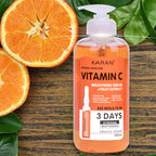 500ml Vitamin C&VE Face Serum VC Fruit Acid Brightening Repair Anti-aging Body Essence Alpha Hydroxy Acids (AHA) Essence