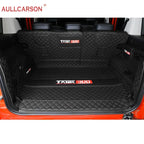 For GWM Tank 300 2023 2024 Custom Trunk Mats Leather Durable Cargo Liner Boot Carpets Interior Cover Car Accessories