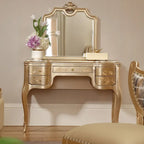 Full Set Aesthetic Vanity Table Living Rooms Beauty Bedroom Dresser Organizer Space Saving Meuble Coiffeuse Bedroom Furniture