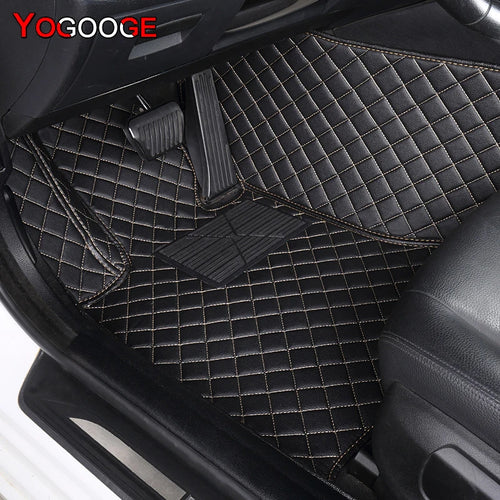YOGOOGE Custom Car Floor Mats For Hyundai Creta Ix25 Auto Carpets Foot Coche Accessorie