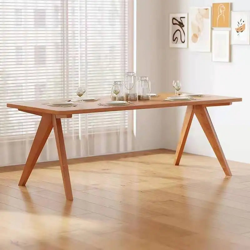 Best Selling restaurant furniture Coffee Shop kitchen wooden restaurant home dining table with chairs set