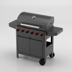 Stainless Steel BBQ Grill Modern Outdoor Kitchen  with Cabinet for Household Natural  Simple Outdoor Kitchen