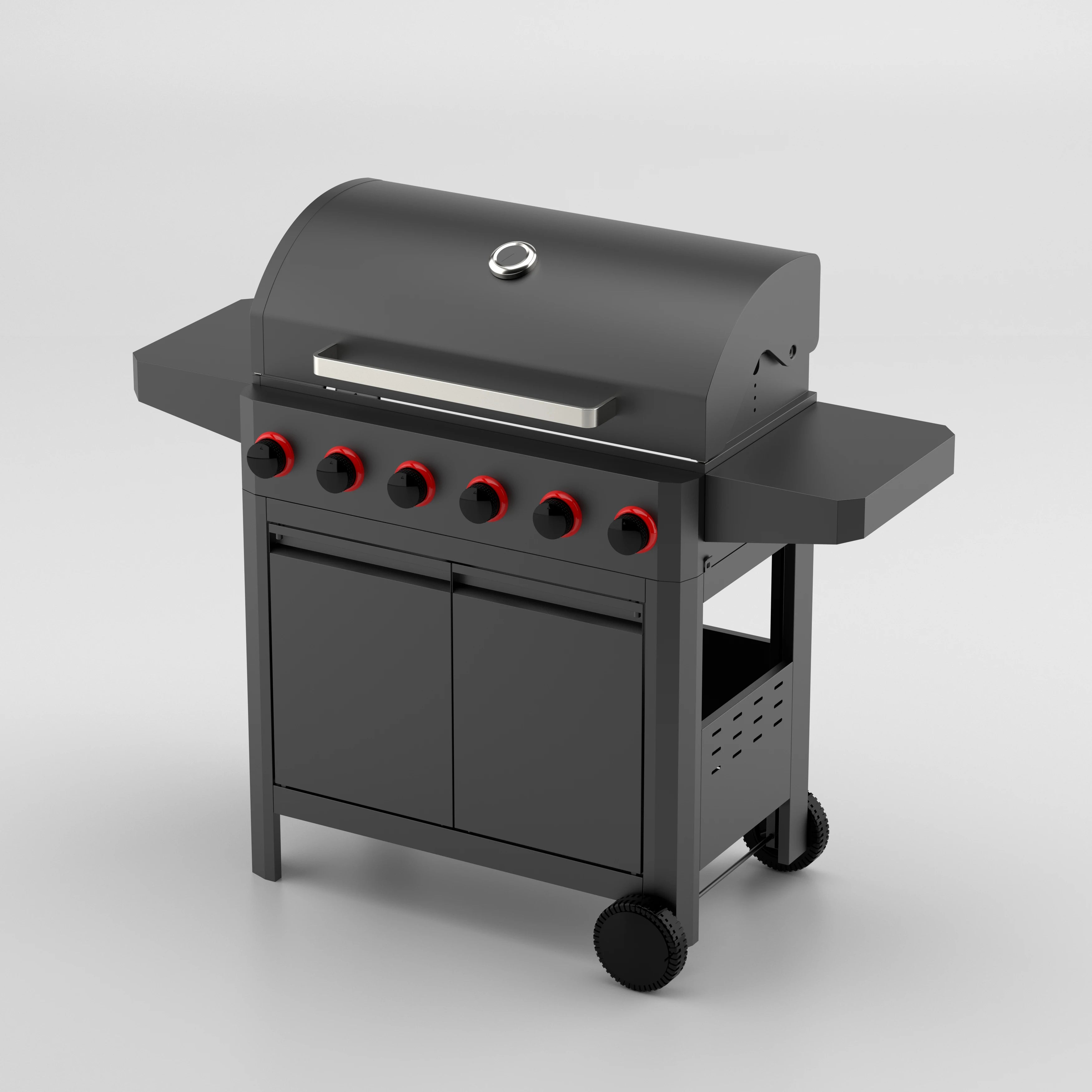 Stainless Steel BBQ Grill Modern Outdoor Kitchen  with Cabinet for Household Natural  Simple Outdoor Kitchen