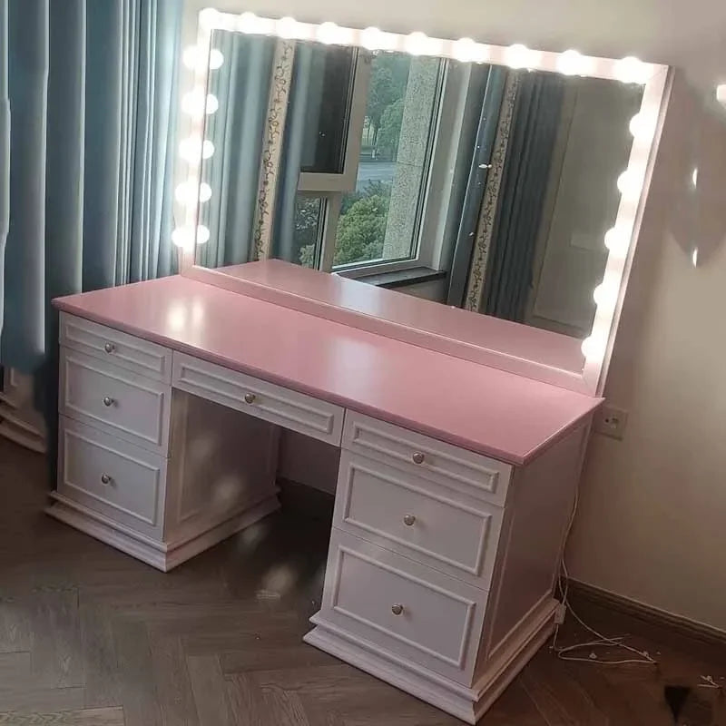 Luxury Girl Bedroom Dresser Eithe Drawers Box Living Room Storage Dressing Table Wooden Women Large Comoda Pra Quarto Furniture