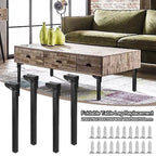 90° Folding Table Leg Replacement Metal DIY Bed Sofa Support Legs Collapsible Table Legs Feet
