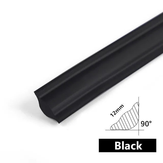5M 3D Foam Ceiling Decor Edge Strip Corner Line Sticker Waterproof Self Adhesive Living Room Border Corner Beautification Line