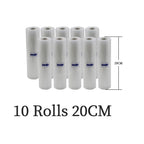 Kitchen Food Storage Vacuum Bags Thicker BPA-Free For Vacuum Sealer Packaging Food Vacuum Storage Bags 12+15+20+25+28cm*500cm