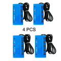 4 Pcs/lot Blue Square Ion Arrays for Ion Cleanse Detox Foot Spa Machine Super Quality Long Lasting Stainless Steel