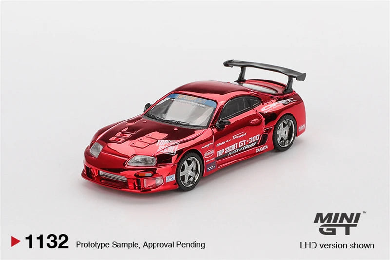 [PreSale] MINI GT 1:64 Skyline Shelby GT500 Delta HF Supra A80 TopSecret GT-300 Aventador Countach 25th Diecast Model Car