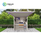 Customized Modular Stainless Steel Outdoor Kitchen Cabinet Waterproof Durable Easily Assembled for Family Backyard Barbecue
