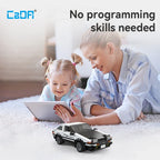 Cada New product 2025 City Technical RC Drift Racing Car Building Blocks AE86 Sports Car Bricks Adult Toys Festival Gifts