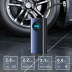Rechargeable Car Tire Inflator with Digital LCD Display and Precise Pressure Gauge for Car Motorcycle Bike and Balls