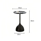 Sofa Small Side Table Nordic Coffee Table  SimpleIron Art Small Round  Bedside Table Mesa for Front Door  Livingroom