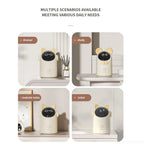 Intelligent Sensor Desktop Waste Bin for Home Office Children Bathroom Mini Small Size Bucket  Anti Pinching Light Waste Bin