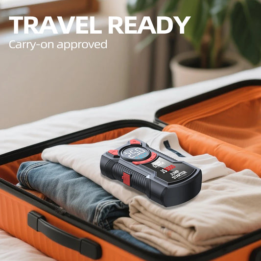 4-in-1 Car Jump Starter & Air Pump