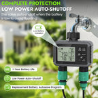 1/2/3-Outlets Smart Irrigation Watering System Automatic Water Timer Sprinkle Faucet Hose Programmer Timer for Garden Outdoor