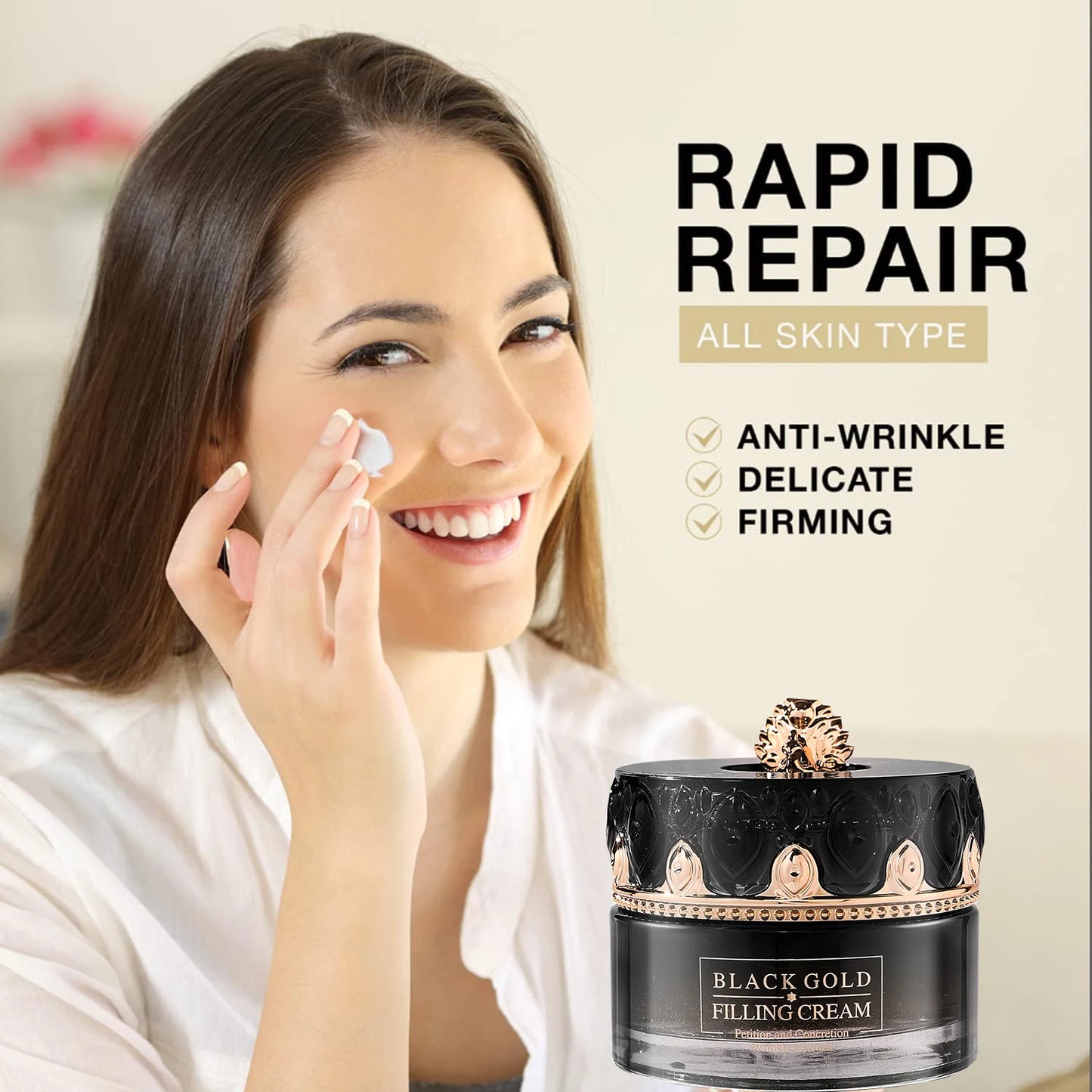Anti-Wrinkle Face & Neck Cream - Firming, Whitening, Moisturizing & Brightening Anti-Aging Treatment | AlluCanFind
