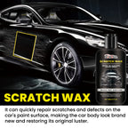 120ml Car Scratches Repair Polishing Wax with Wipe Cloth & Sponge Auto