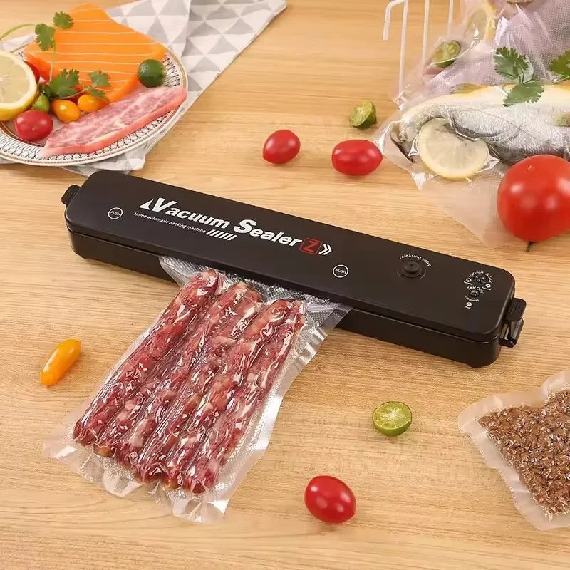 Food Vacuum Sealer Fresh Storage Plastic Packaging Sealer Household Vacuum Sealers Bag Sealer Machine 220V/110V