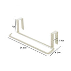Iron Kitchen Tissue Holder Hanging Bathroom Toilet Roll Paper Holder Towel Rack Kitchen Cabinet Door Hook Holder hanging rack