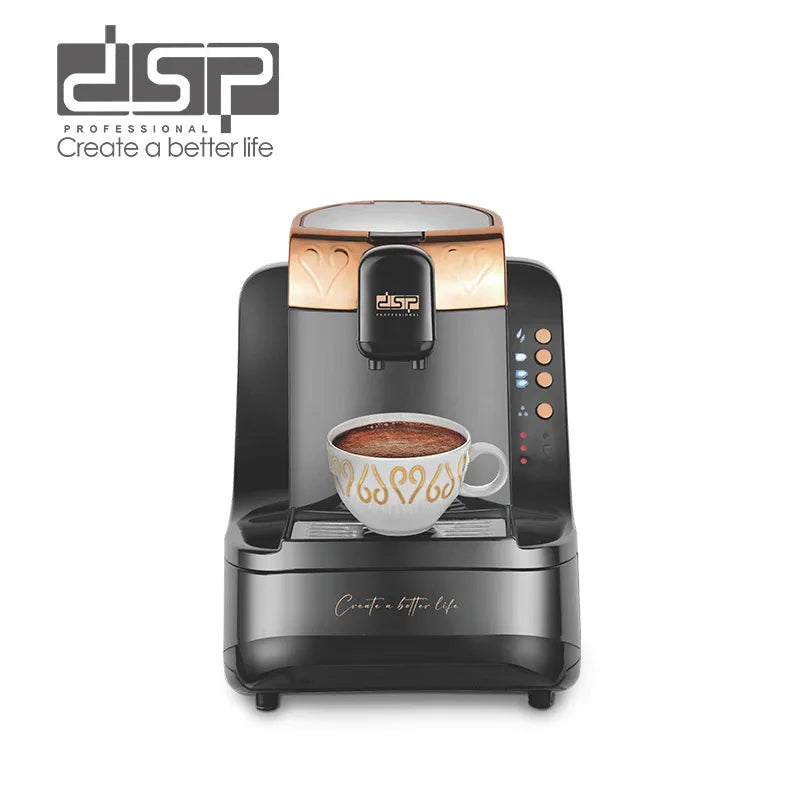 New Turkish Coffee Machine Portable Small Home 0.8L Coffee Machine Double Cup Coffee Machine Easy To Operate
