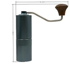 Manual Coffee Grinder Capacity 25g Hand Adjustable Steel Core Burr Manual Coffee Grinder Portable Coffee Bean Grinders Mini