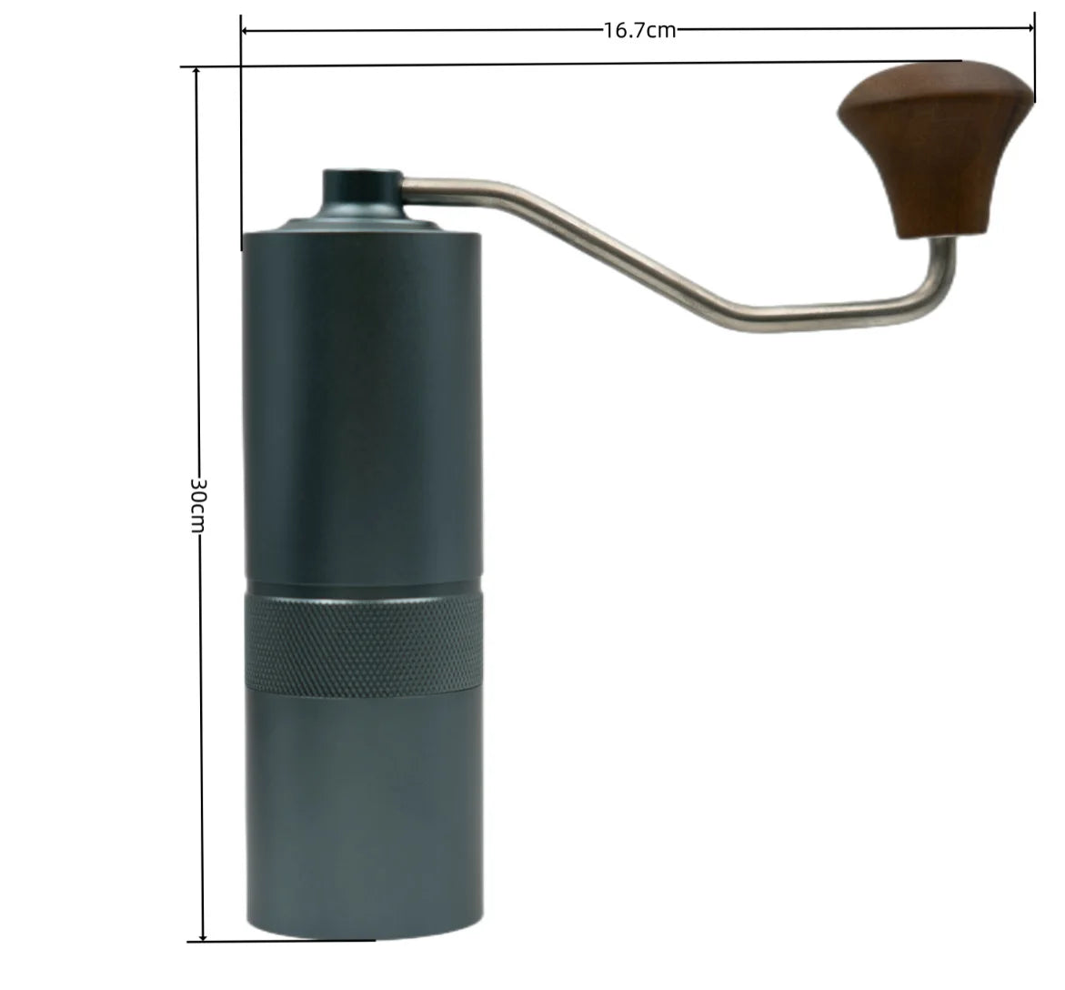 Manual Coffee Grinder Capacity 25g Hand Adjustable Steel Core Burr Manual Coffee Grinder Portable Coffee Bean Grinders Mini