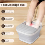Foot Massage Tub Portable thermostatic foot massage tub for home to promote blood circulation Relieve foot discomfort
