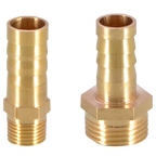 Brass Pipe Fitting 6/8/10/12/14/16mm Hose Barb Tail 1/8" 3/8" 1/4" BSP Male Connector Joint Copper Coupler Adapter