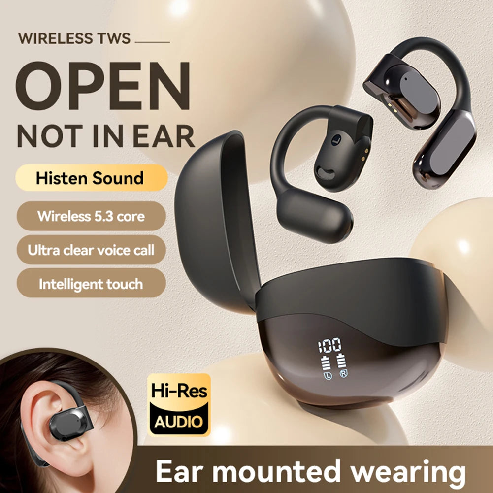 Wireless BT AI Real-time Language Translation Earphones 144 Languages Translator Earbuds for Travel Business and Learning