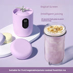 Xiaomi Portable Blender USB Rechargeable Cordless Mini Juicer Mixer for Smoothie Shake Protein Travel Sports Bottle Juicer Cup