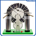 Wimshurst Static Machine Physics Electrostatic Generator Electricity Tesla experimental equipment