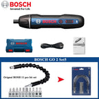 Original Bosch Go2 Electric Screwdriver Set 3.6V Rechargeable Automatic Screwdriver Hand Drill Bosch Go 2 Electric Batch Tool